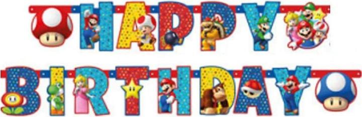 Actual product image Amscan Super Mario