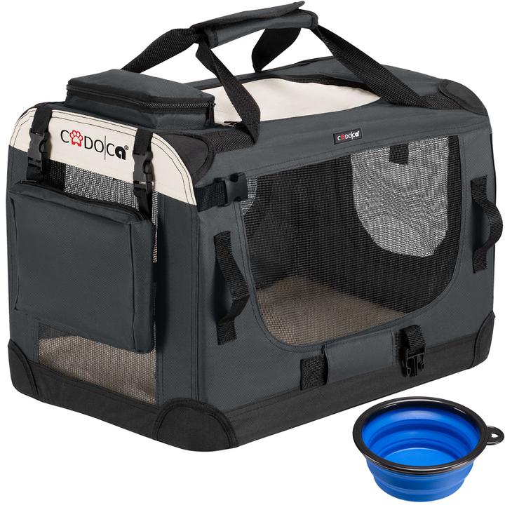 Produktbild Cadoca Hundetransportbox (Hund, Atmungsaktiv, Faltbar)