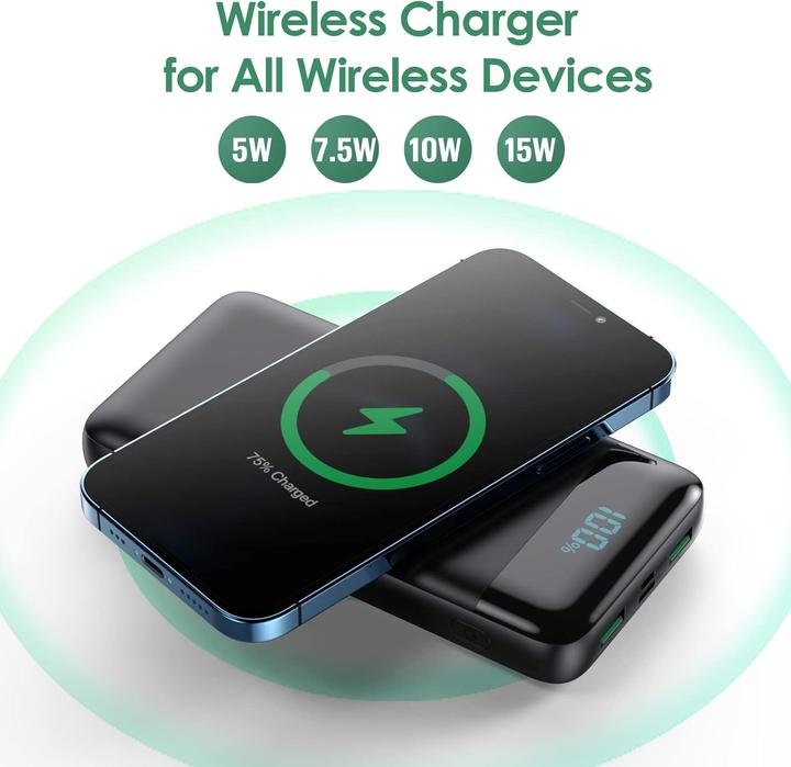Actual product image Axneb Wireless Powerbank (26800 mAh, 25 W)