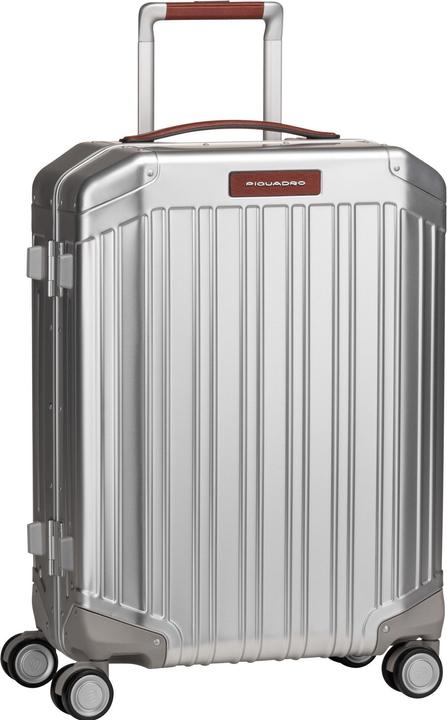 Produktbild Piquadro Ultra Slim Handgepäck Grau/Leder (37 l, Handgepäck (bis 50l))