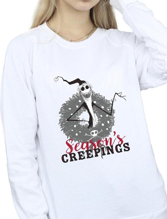 Image du produit Disney - Sweat THE NIGHTMARE BEFORE CHRISTMAS SEASONS CREEPINGS WREATH - Femme (XL)