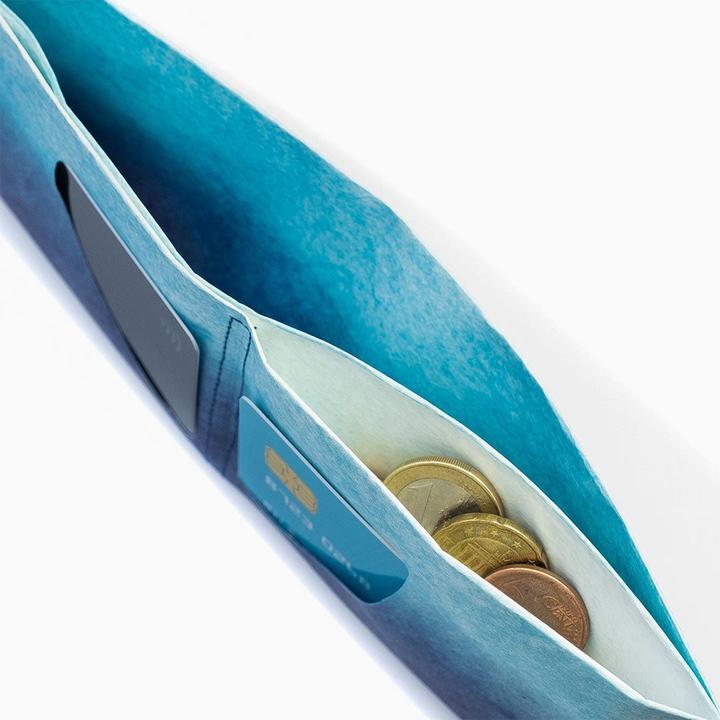 Actual product image Paprcuts RFID Blue Lagoon wallet