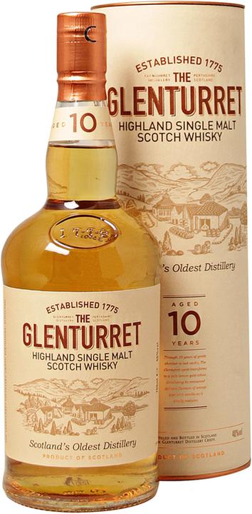 Immagine prodotto Glenturret 10 anni (Single Malt, Whisky scozzese, 1 x 70 cl)