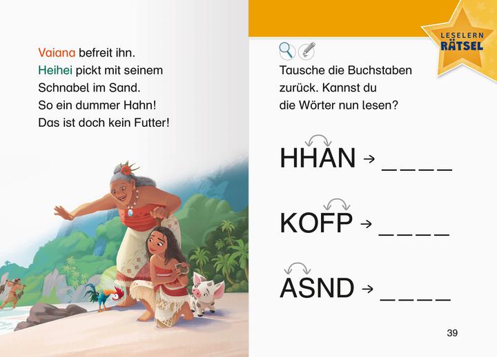 Actual product image Ravensburger Disney: Lustige Geschichten mit Stitch und Vaiana - Lesen lernen mit den Leselernstars - (German, Sarah Dalitz, The Walt Disney Company, 2025)