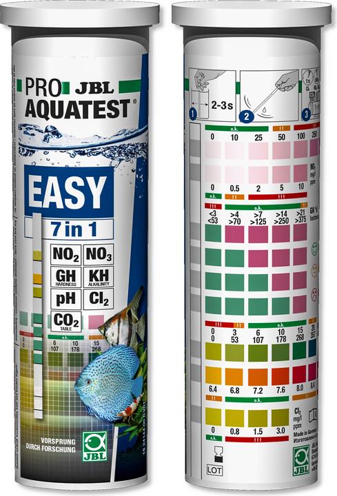 Image du produit JBL Aquaristik und Terraristik EasyTest 7 en 1 (Entretien de l'eau de l'aquarium)