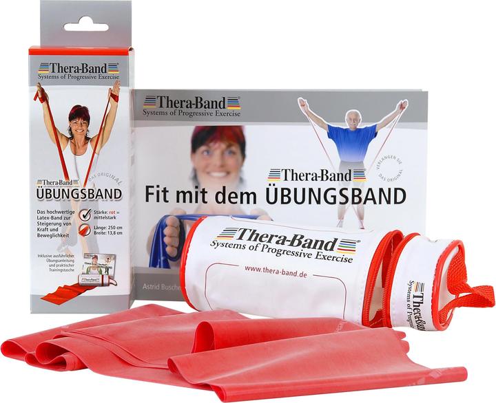 Produktbild TheraBand Übungsband (2.50 m, Mittel)