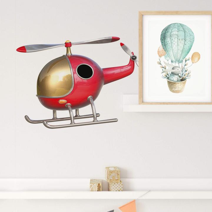Actual product image Trenddeko Michel - Helicopter (60 x 41 cm)