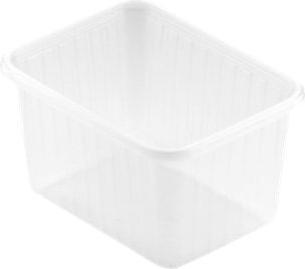 Duni 160512, Bowl, Rectangular, Plastic, Transparent, Monochromatic, 50 pc(s)
