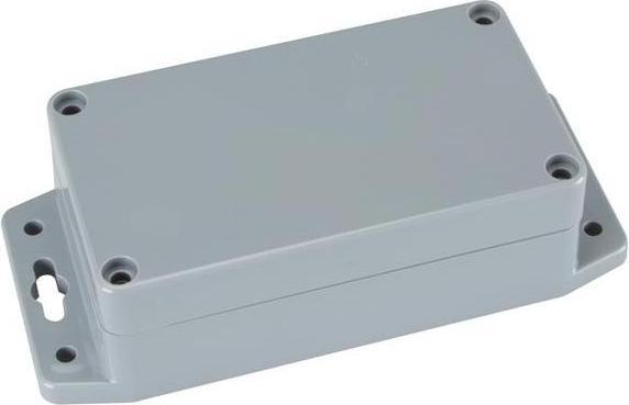 Produktbild HP Autozubehör ABS-GEHÄUSE MIT MONTAGEFLANSCH - WASSERDICHT - 115 x 65 x 40 mm (Gehäuse)