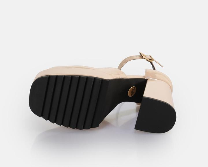 Actual product image Buffalo heels may w dorsay - vegan patent (40)