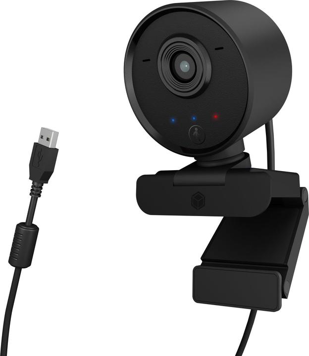 Actual product image Icy Box IcyBox Full-HD Webcam IB-CAM502-HD with remote control retail (2.10 Mpx)