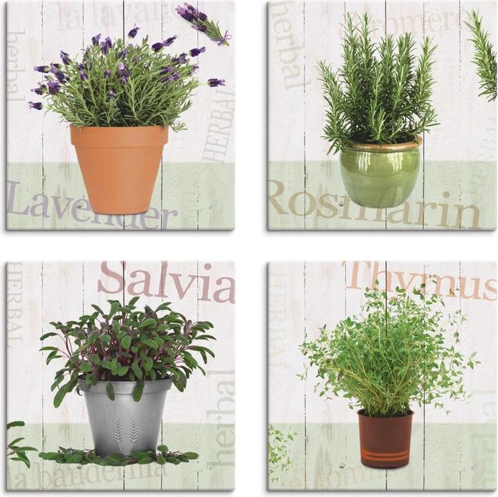 Produktbild Artland Lavendel, Rosmarin, Salbei, Thymian J6QA (20 x 20 cm)