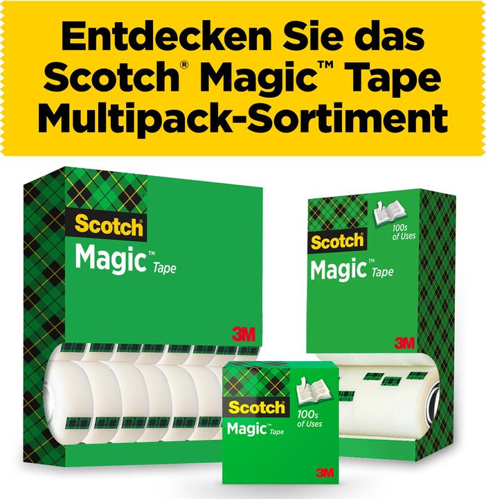 Image du produit Scotch Ruban adhésif Magic (19 mm)