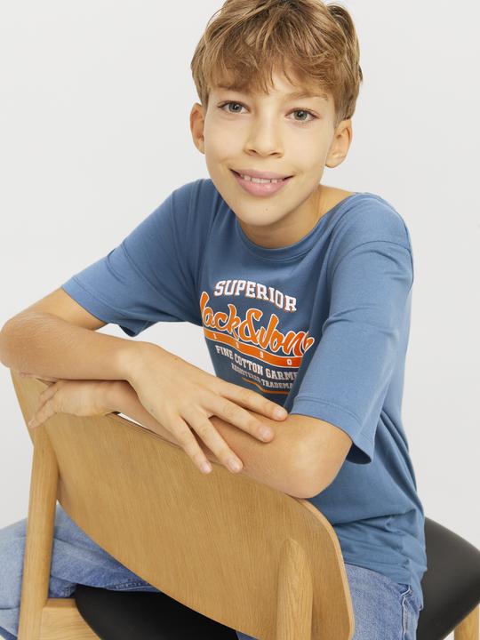 Image du produit Jack & Jones JJELOGO TEE SS ONECK 2COL 24/25 NOOS JNR (140)