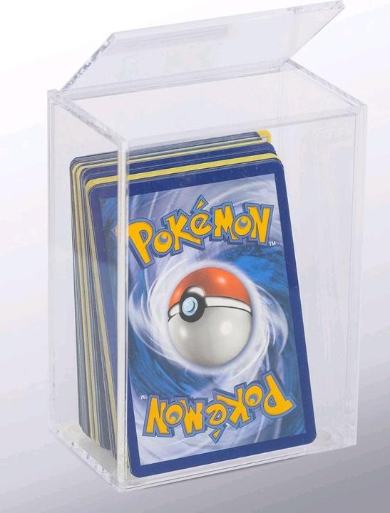 Immagine prodotto Safe Scatola da collezione in acrilico di alta qualità per carte collezionabili, carte sportive, Pokemon