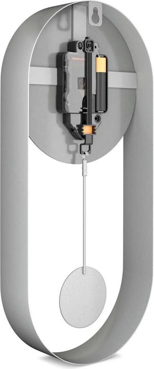 Image du produit Mebus 12912 gris Pendule à quartz