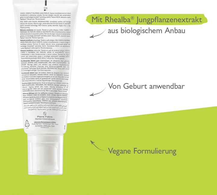 Produktbild A-Derma EXOMEGA ALLERGO Balsam Bals (Körpermilch, 200 ml)
