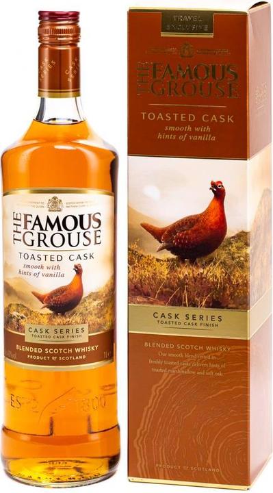 The Famous Grouse The Toasted Cask Blended Scotch Whisky mit Etui (Blended Whisky, Scotch Whisky)