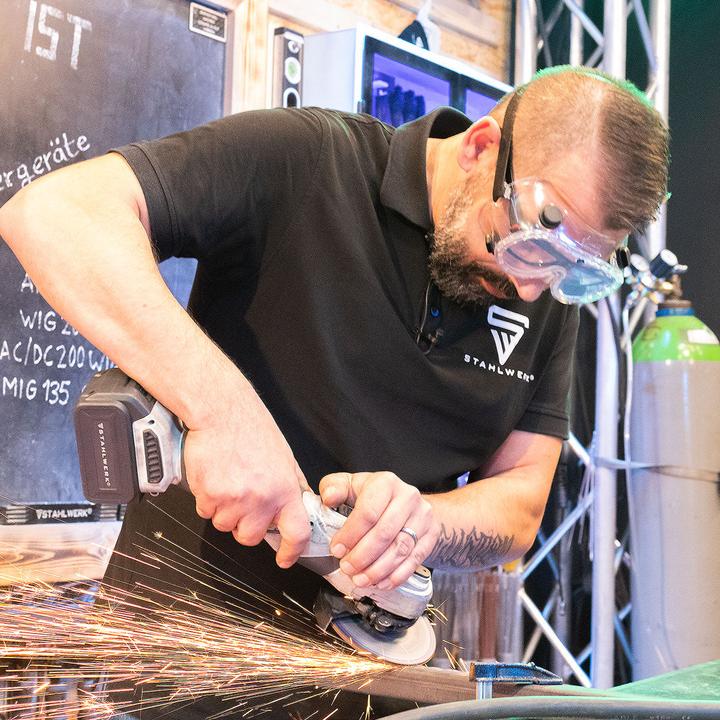 Produktbild Stahlwerk Schutzbrille Korbbrille Ãoeberbrille mit flexiblem Halteband 3er Set