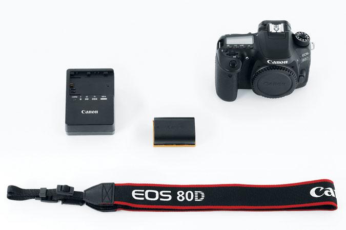 Actual product image Canon EOS 80D Body - Import (24.20 Mpx, APS-C / DX)