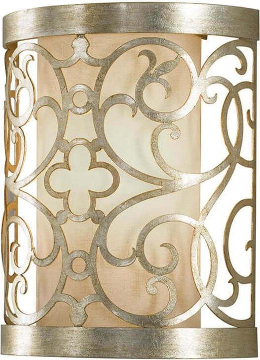 Produktbild Elstead Lighting Arabesque Wandleuchte E14 Blattsilber Patina (E14)
