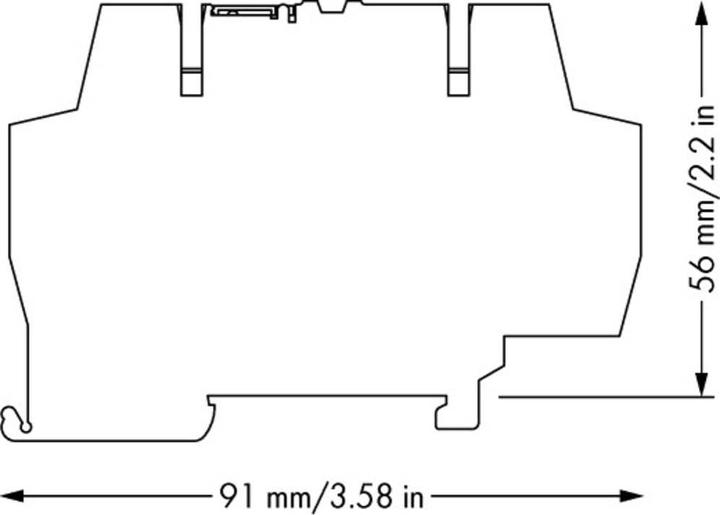 Produktbild Wago 859-358 Relaisklemme Nennspannung: 230 V/AC Schaltstrom (max.): 5 A 1 Wechs