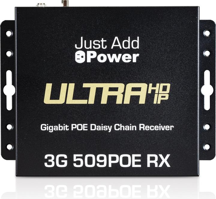 Actual product image Just Add Power IP Receiver VBS-HDIP-509POE HDMI, PoE, Daisy-Chain, 4K