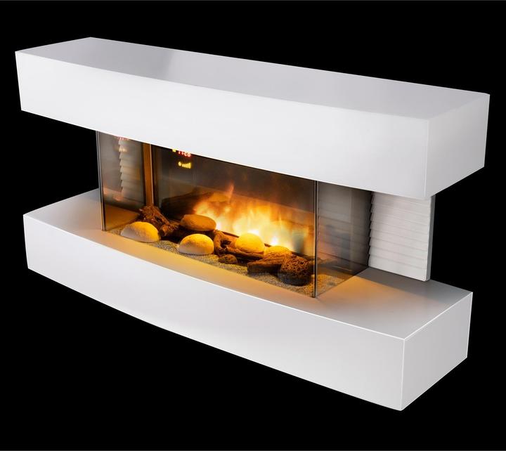 Image du produit Classic Fire Cheminée murale électrique (82 x 22 x 41 cm)