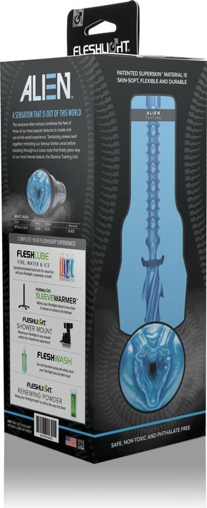 Actual product image Fleshlight Alien - Blue