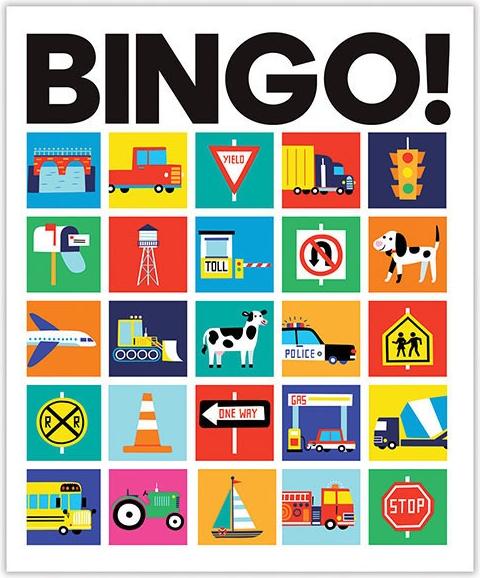 Image du produit Mudpuppy Guessing Games Road Trip Bingo (Anglais)