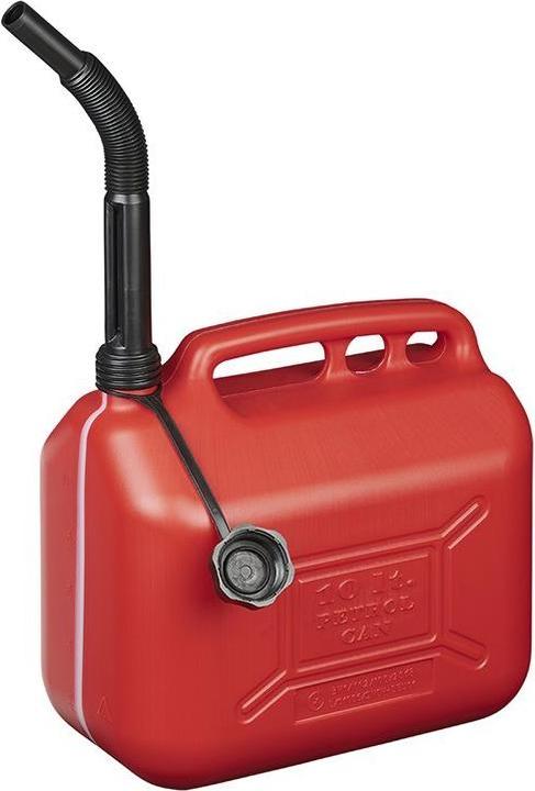 Actual product image ProPlus Petrol can 10L plastic red UN-approved