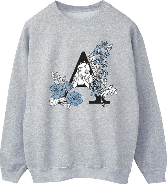 Actual product image Disney Mens Alice In Wonderland Letter A Sweatshirt (L)