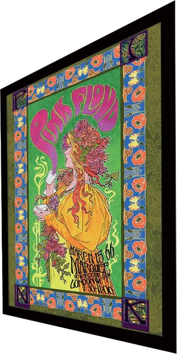 Image du produit Pink Floyd - Poster encadré '66 (40 x 30 cm)