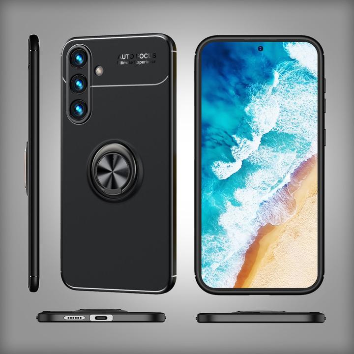 Produktbild Nalia Matte Ring Silikon Hülle (Samsung Galaxy S24+)