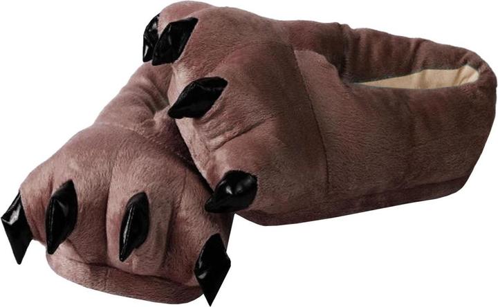 Image du produit JTI Chaussons souples à griffes, Marron - taille 39-45 (39, 40, 41, 42, 43, 44, 45)