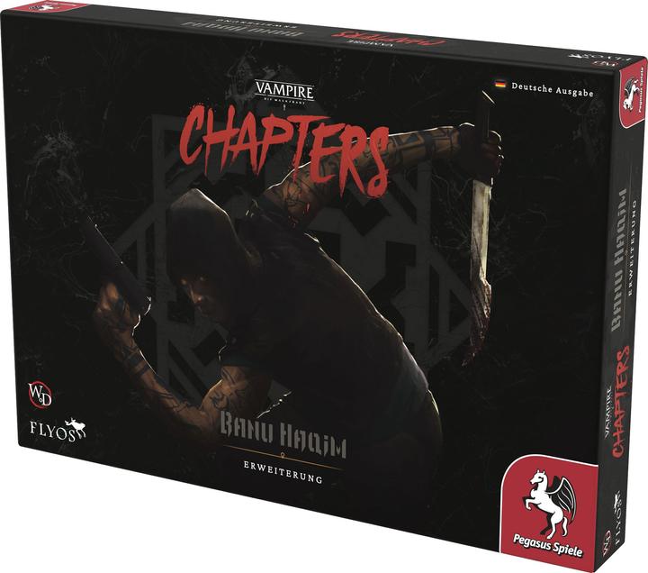 Actual product image Pegasus 56416G - Vampires: The Masquerade CHAPTERS: Banu Haqim (Expansion) EN Version, 18+ (German)