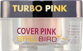 Immagine prodotto BrillBird Ricarica polvere acrilica Turbo Pink 140ml (Pink)