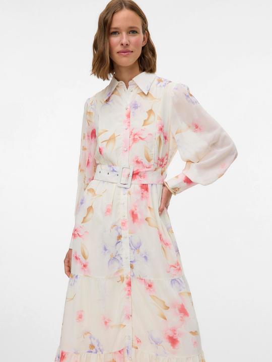 Image du produit Vero Moda AWIRIS Langes Kleid Hemdblusenkleid (L)