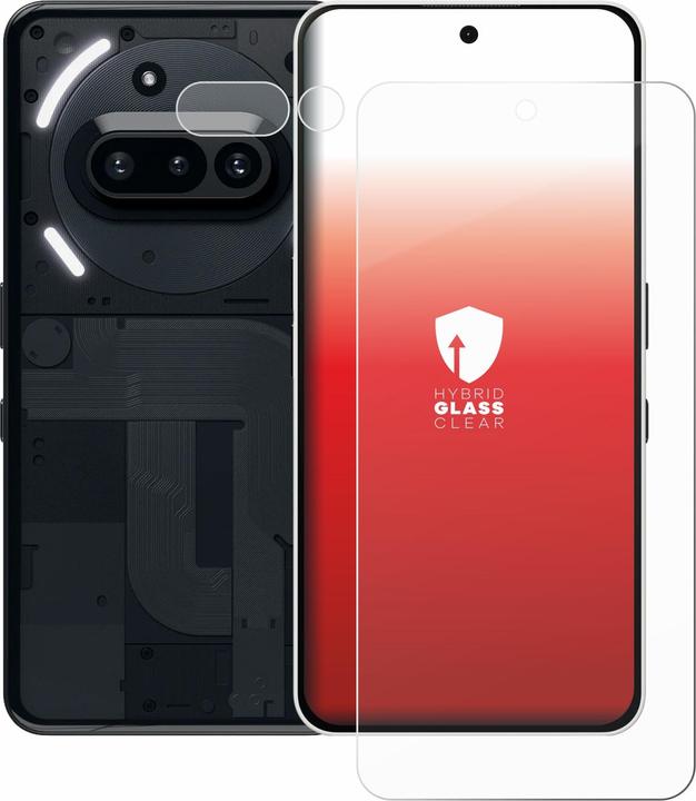 Produktbild upscreen Schutzglas Schutzfolie Displayschutz Display Schutz Glas Folie klar (1 Stück, Nothing Phone (3a) Pro)