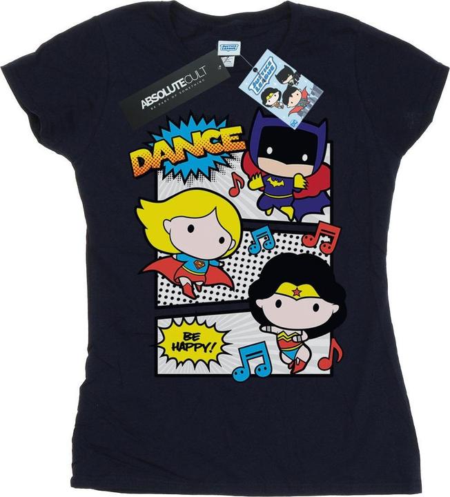 Immagine prodotto Chibi Super Friends Dance Maglietta Donna (XL)