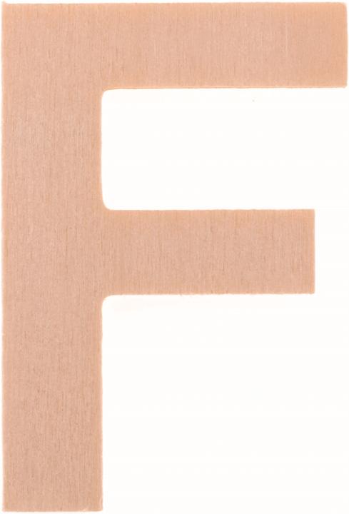 Immagine prodotto Glorex Lettera F 6cm Pioppo Europa FSC