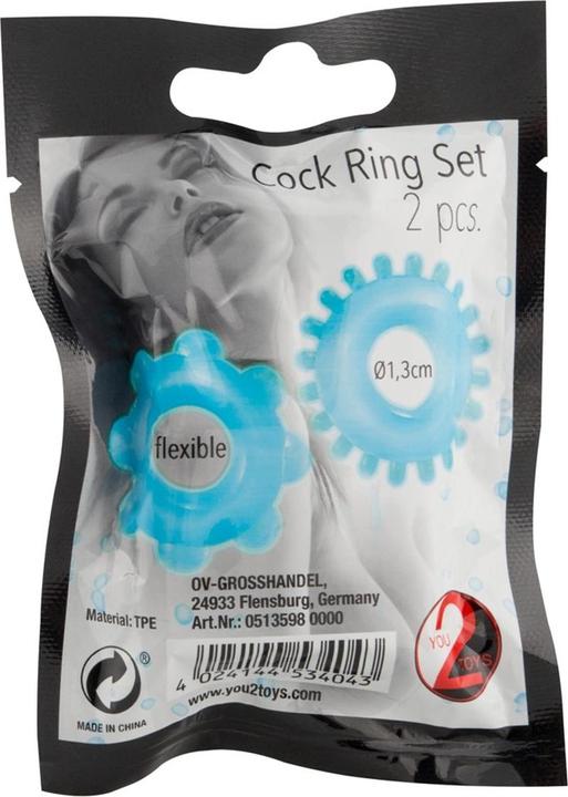 Immagine prodotto You2Toys Set di anelli per il pene (1.30 cm)