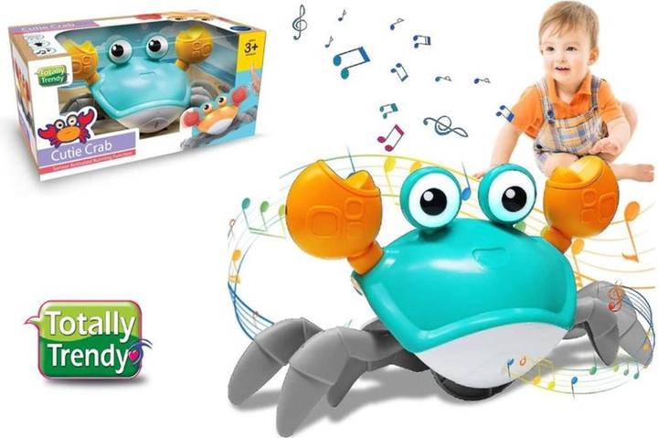 Totally Tech Totally Trendy laufende Krabbe mit Musik & Sensor (Multilingual)