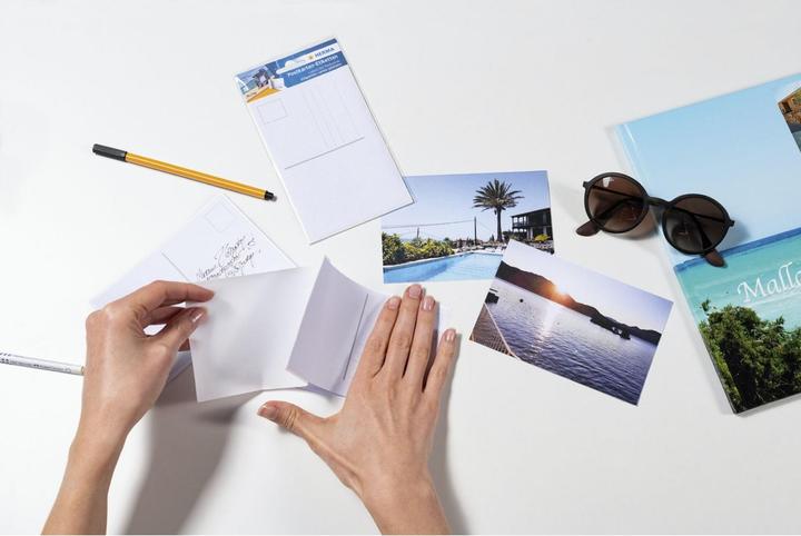 Actual product image HERMA Postcard labels