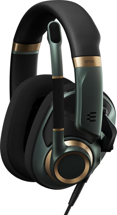 Productafbeelding EPOS H6PRO Open Akoestische Gaming Headset, groen (Bedraad)