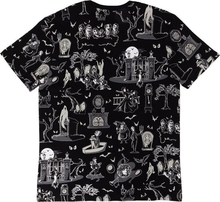 Actual product image Loungefly Disney by Tee T-Shirt Unisex Haunted Mansion Size XL (XL)