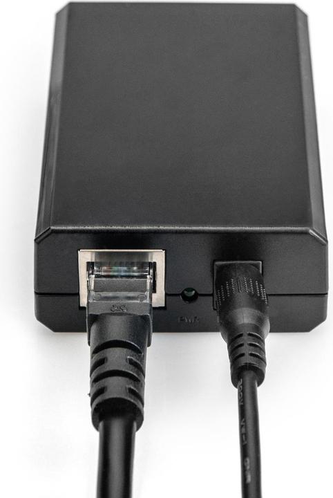 Image du produit Digitus Gigabit PoE af Splitter10/100/1000Mbps 12W Entrée 802,3af Sortie 5V/2A 9V/1,5A 12V/1A Plastique... (2 Ports)