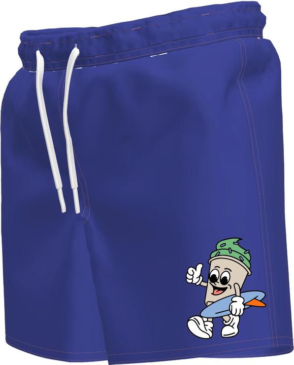 Produktbild Olaian Boardshorts Kinder 100 Strukturstoff blau (122)