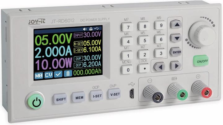 Actual product image Joy-it Joy it Laboratory Power Supply, Adjustable RD6012 60V 12 A Laboratory Power Supply
