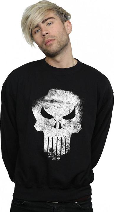 Immagine prodotto The Punisher Distrressed Skull Felpa Uomo (XL)